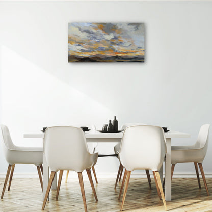 High Desert Sky I Azul marino - Silvia Vassileva