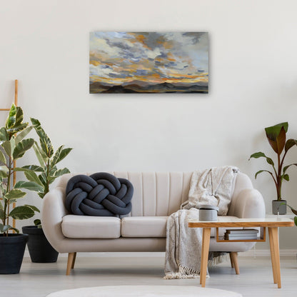 High Desert Sky I Azul marino - Silvia Vassileva