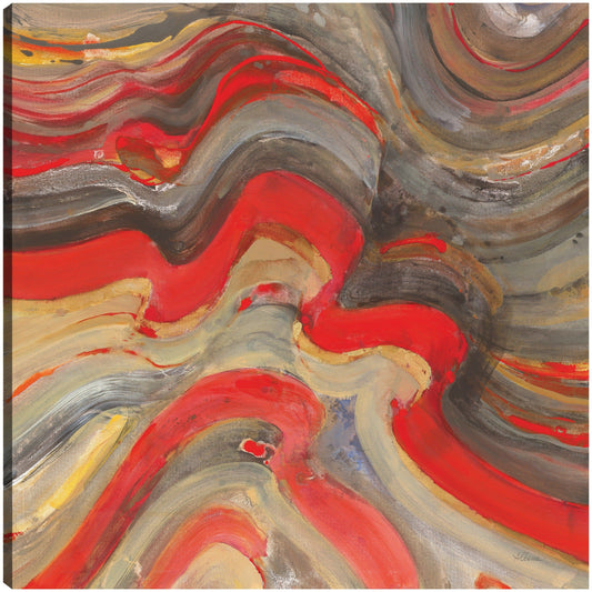 Lava flotante roja - Albena Hristova