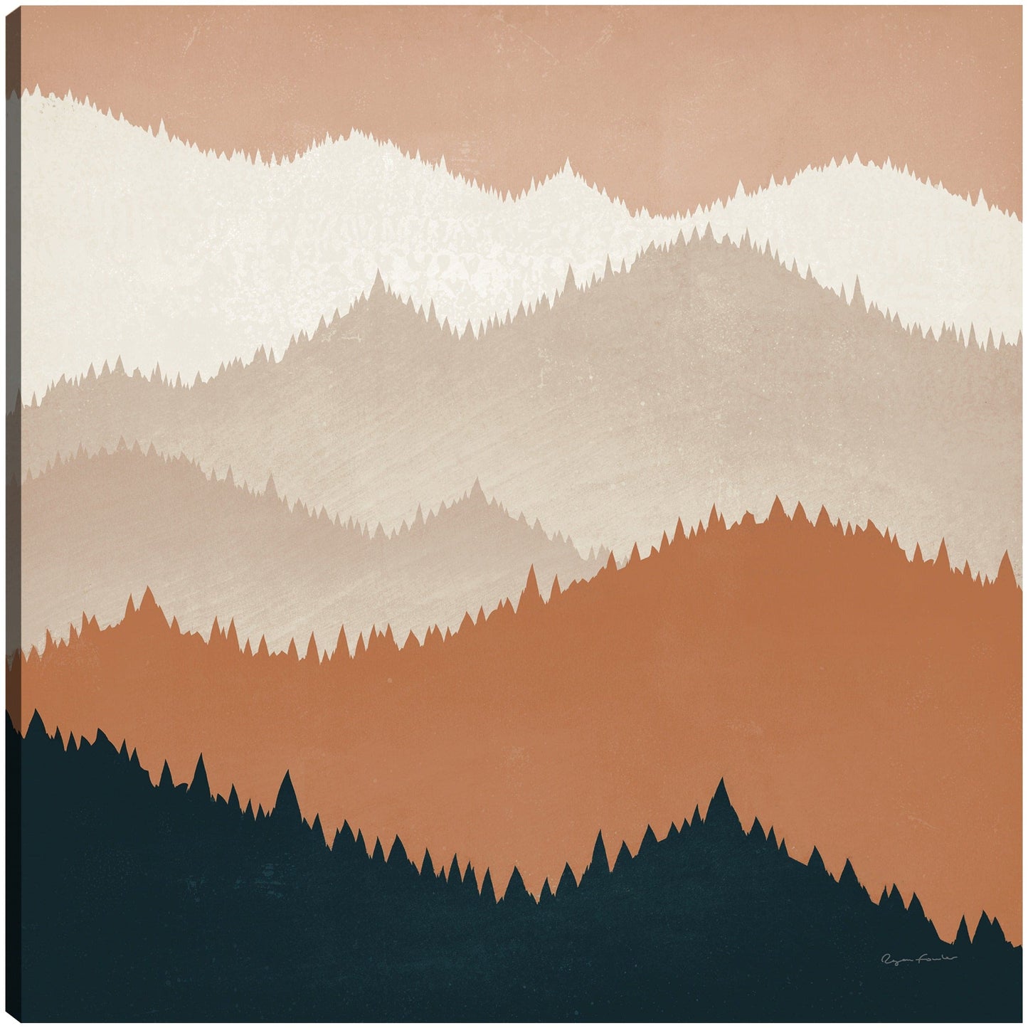 Vista a la montaña Terracota - Ryan Fowler