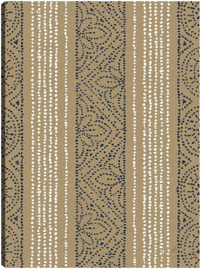 Patrones Batik II con azul marino - Daphne Brissonnet