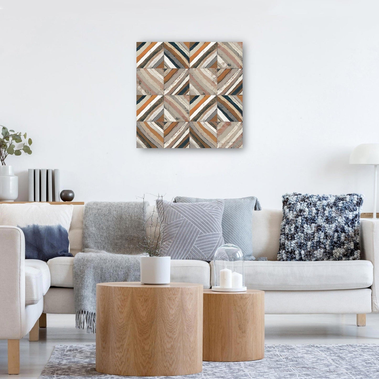 El Centro II Abstracto Cálido - Cheryl Warrick