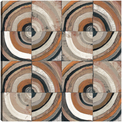 El Centro I Abstracto Cálido - Cheryl Warrick