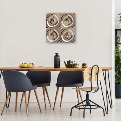 El Centro I Abstracto Cálido - Cheryl Warrick