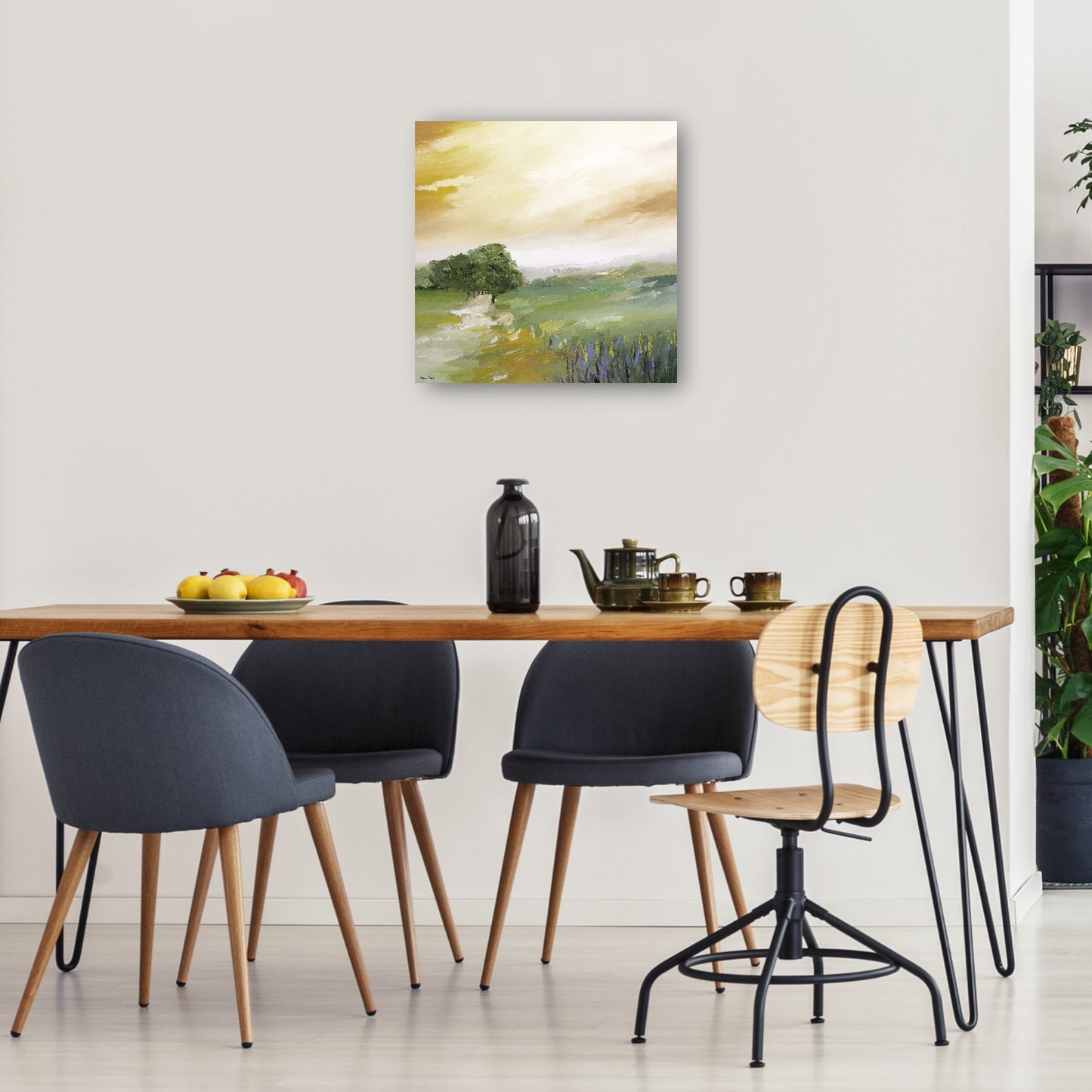 Luz del cielo de la tarde - Hans Paus