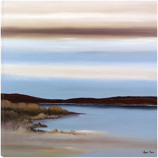 Al orilla del rio abstracto I - Hans Paus