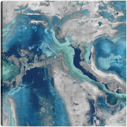 Piedra con Azul y Aqua - Danielle Carson