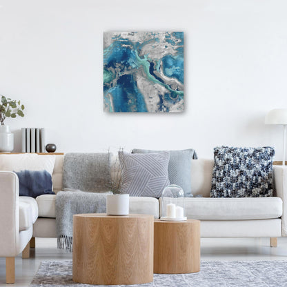 Piedra con Azul y Aqua - Danielle Carson