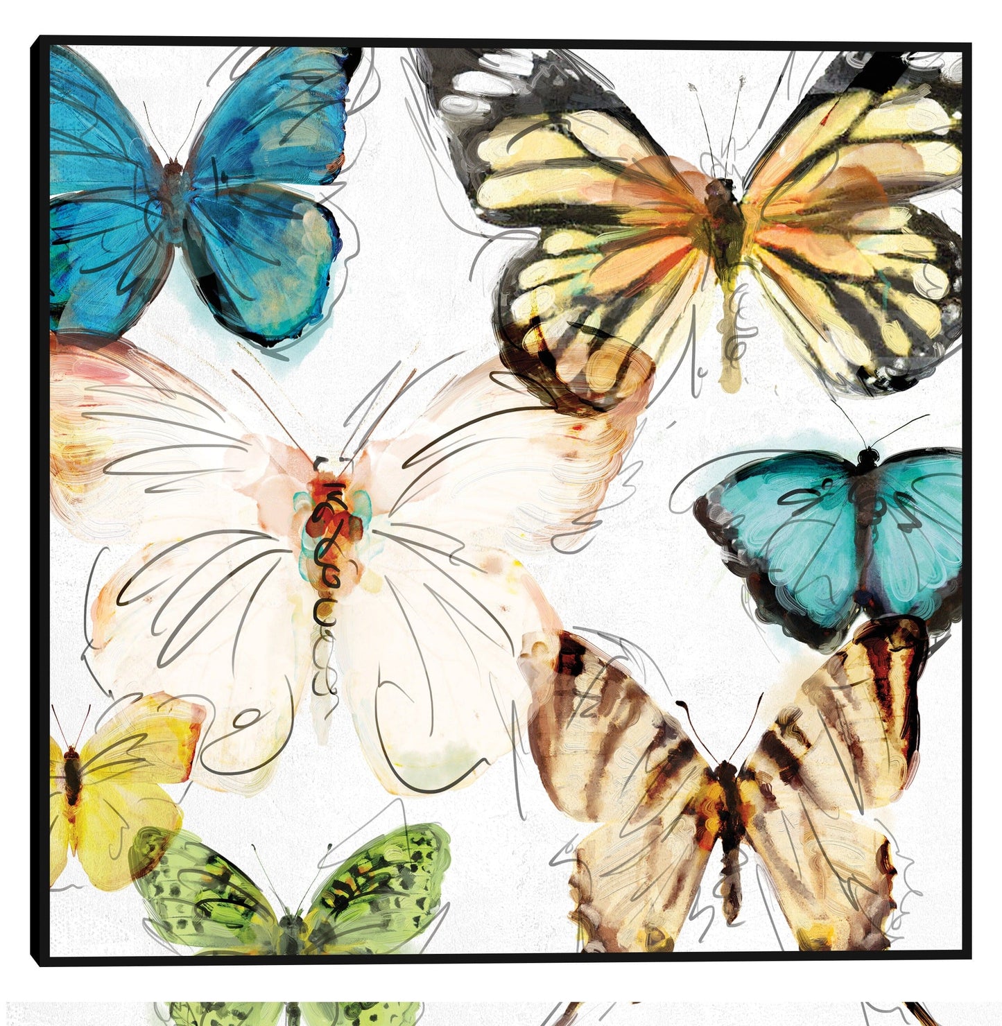 Les Papillons II - Studio Arts