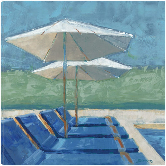Junto a la picina 2 - John Burrows