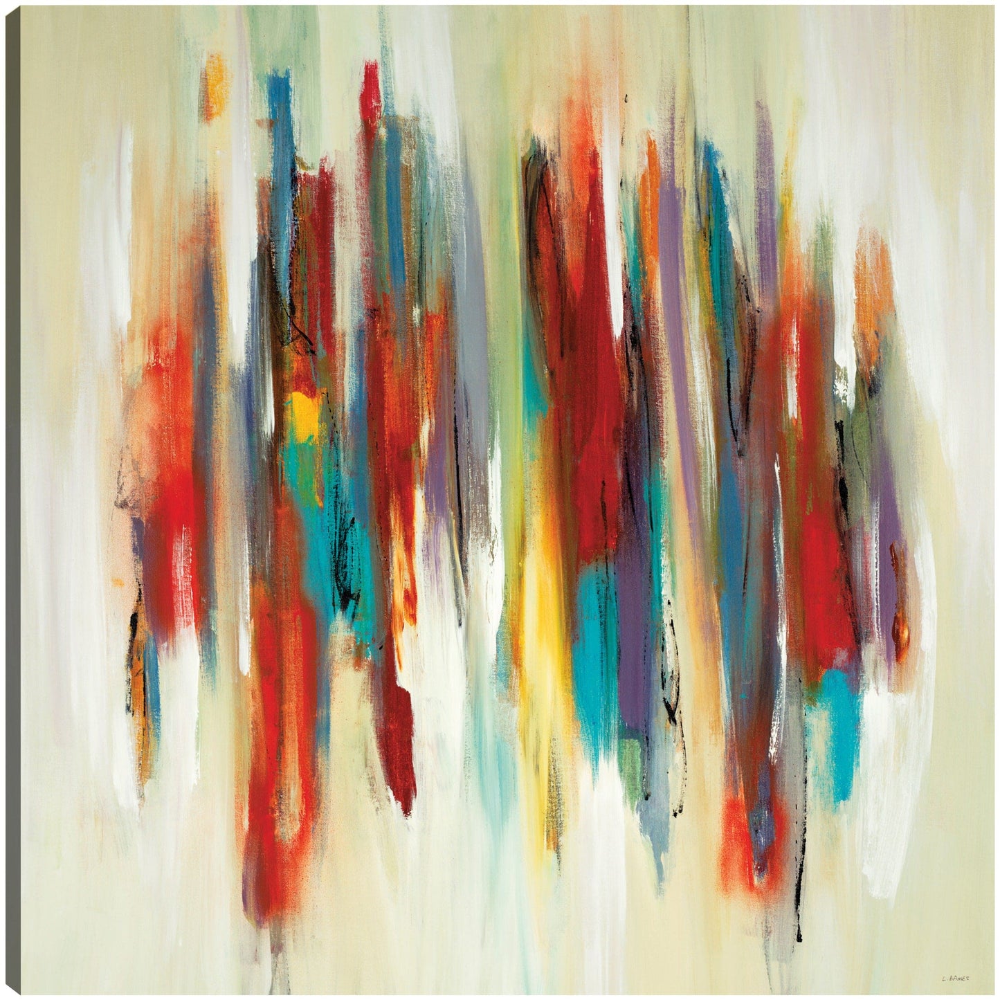 Rayas de colores - L. Baines