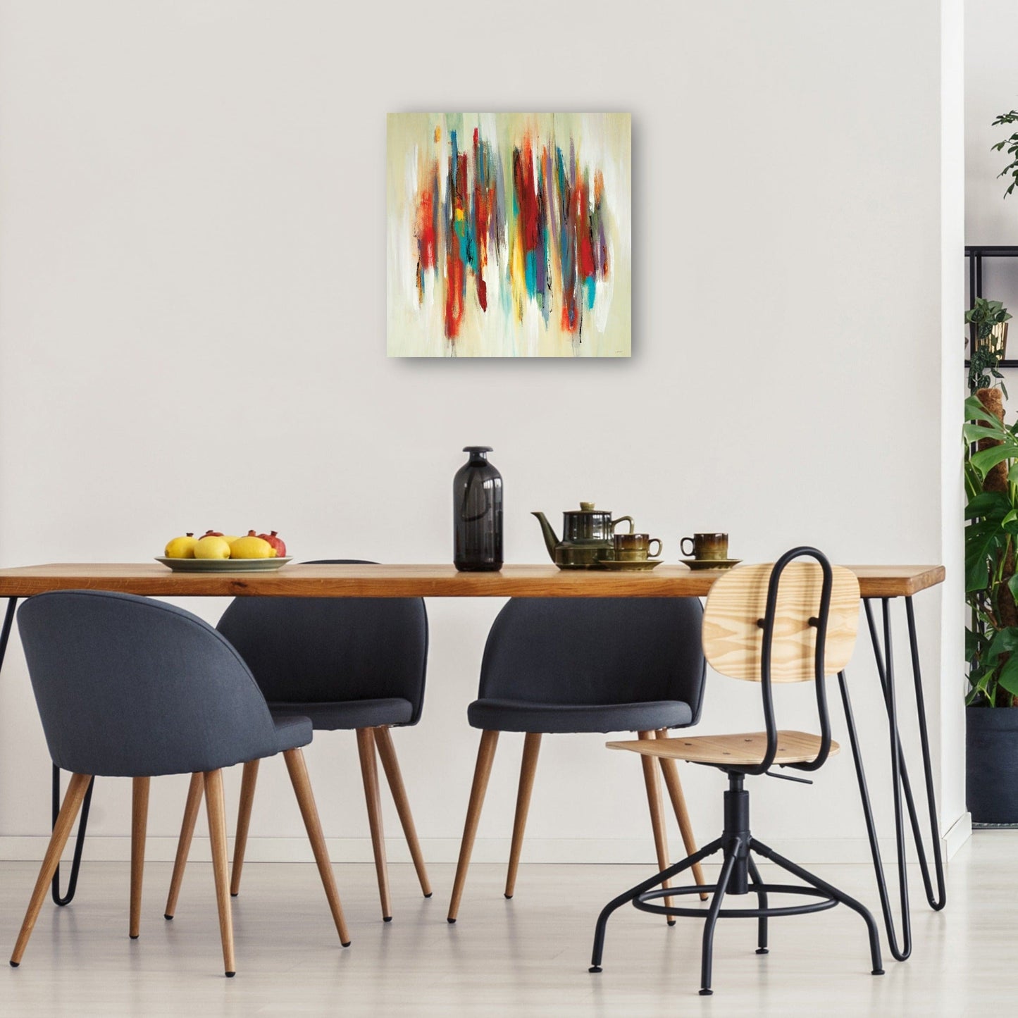 Rayas de colores - L. Baines