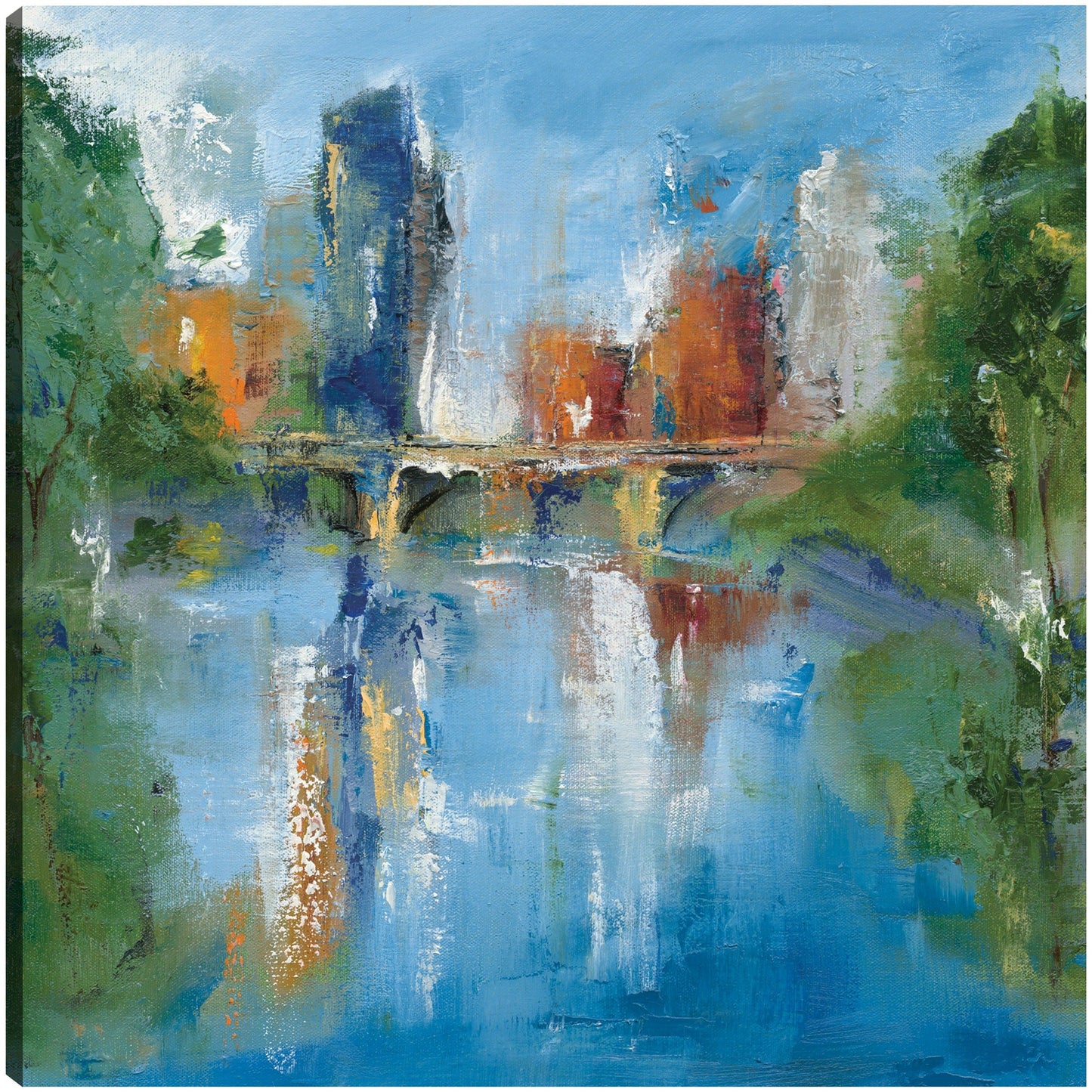 Reflexión de la ciudad II - Michele Gort