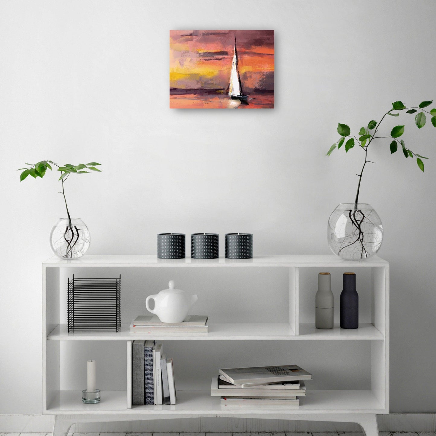 Navegando al atardecer - Studio Arts
