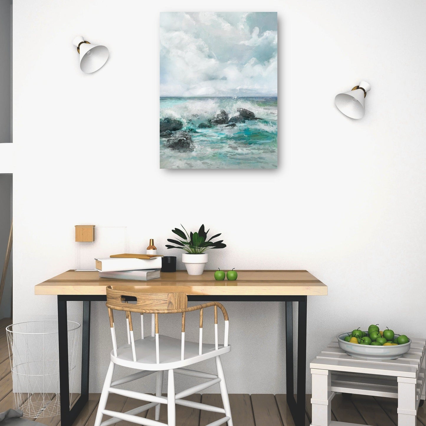 Olas en la costa - Studio Arts