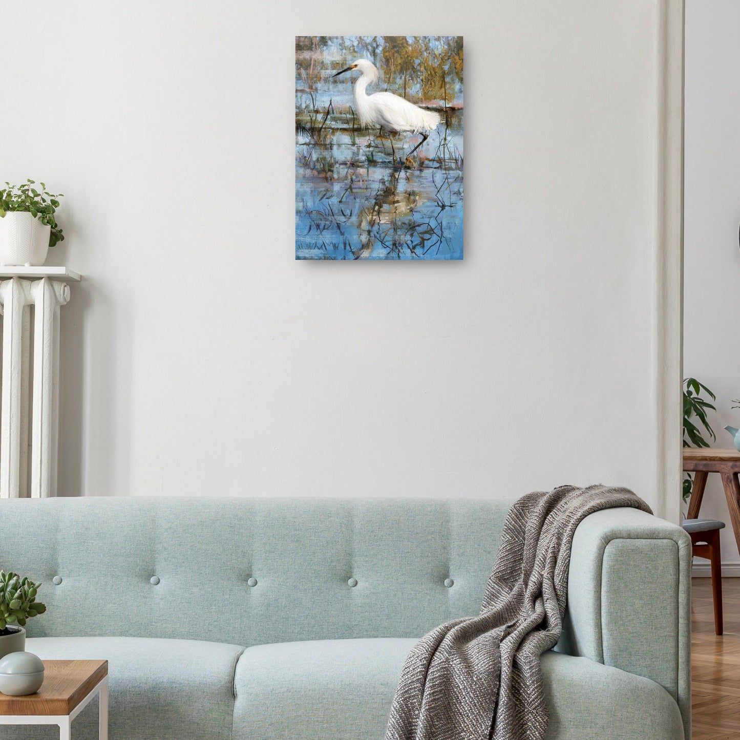 Garceta blanca - Studio Arts