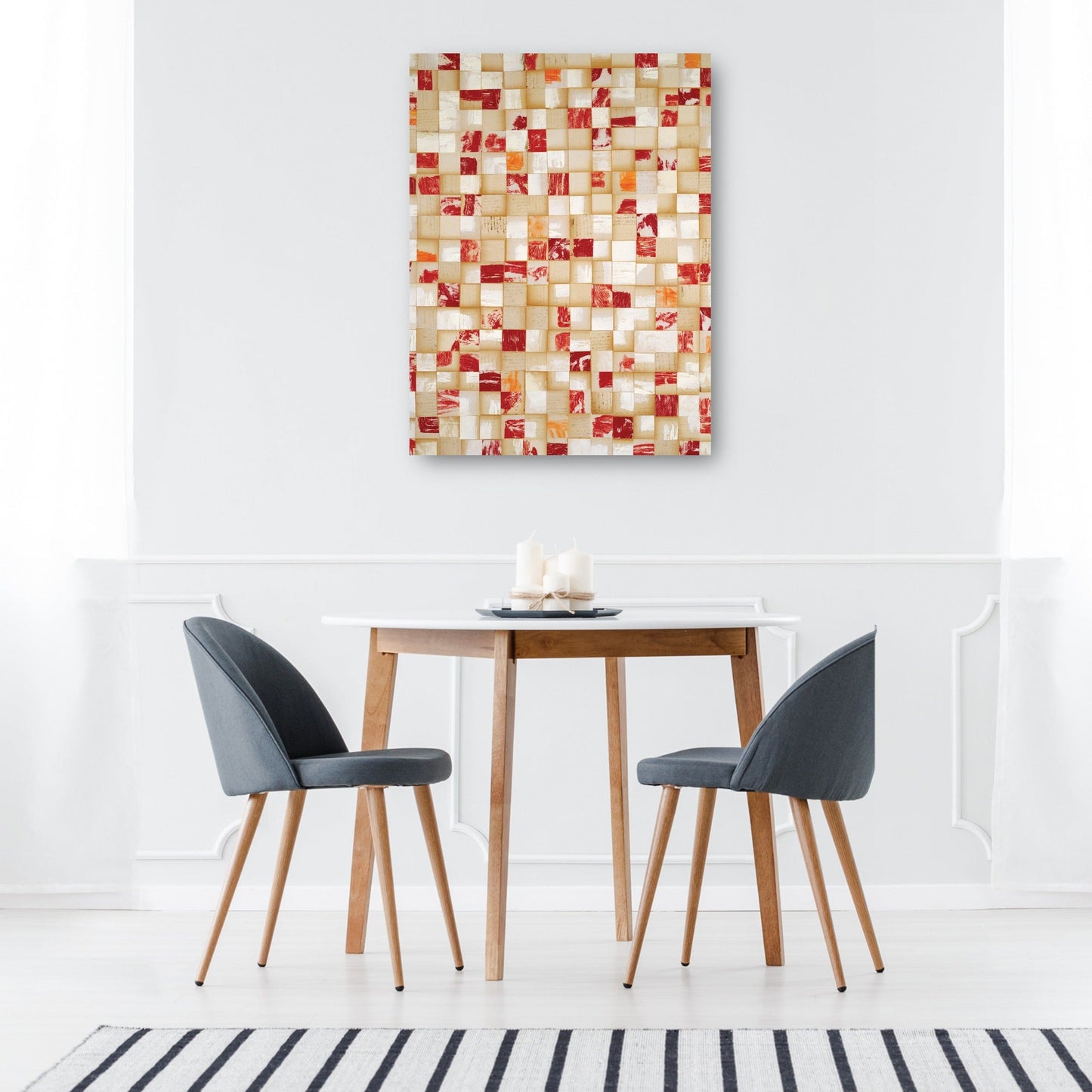 Colorete en cuadrícula - Sarah West