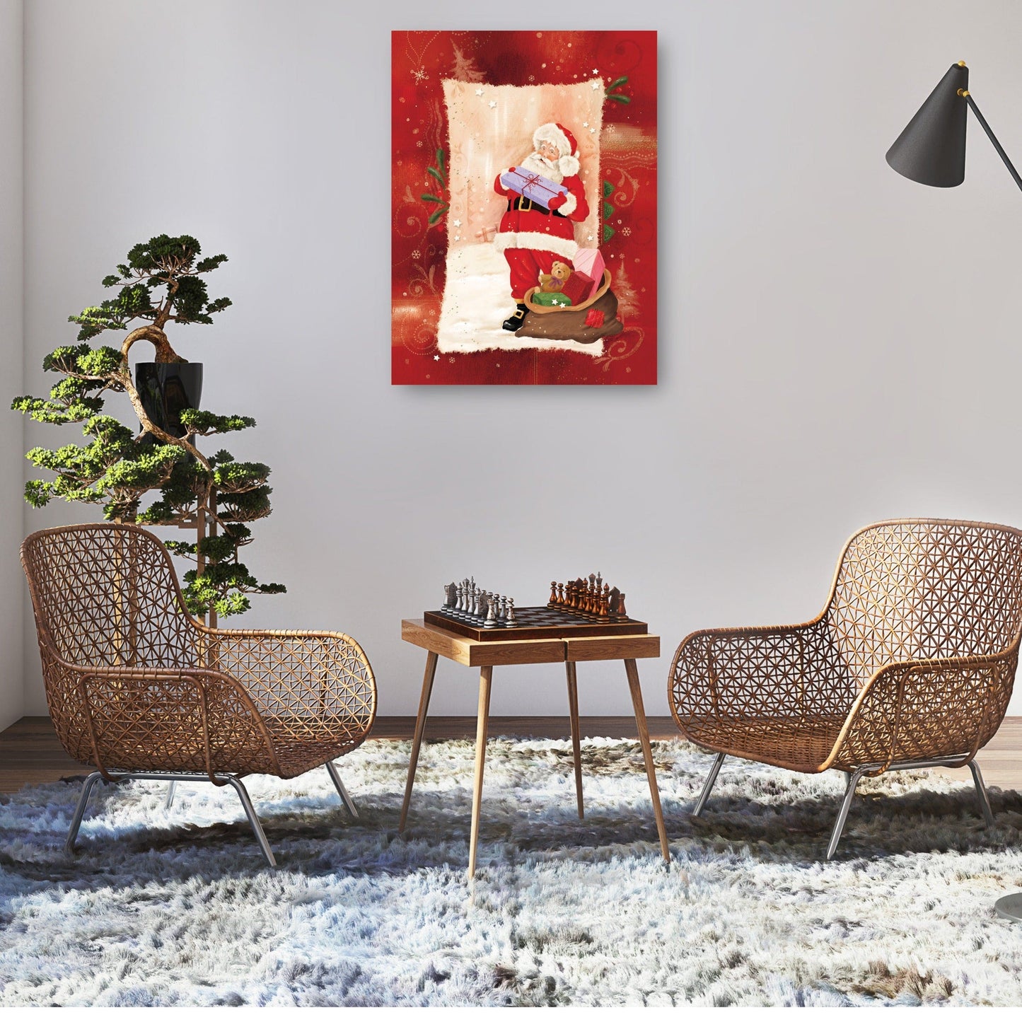 Obras de arte navideñas - Art House Design