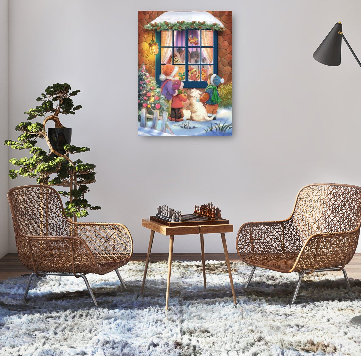 Ventana de Navidad - Art House Design
