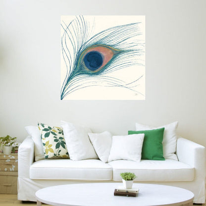 Pluma de Pavoreal Azul I - Miranda Thomas