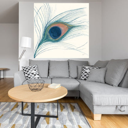 Pluma de Pavoreal Azul I - Miranda Thomas
