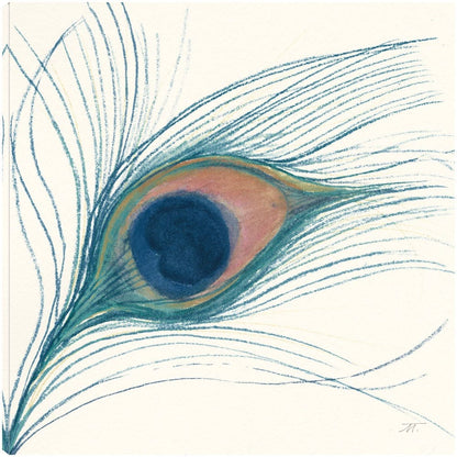 Pluma de Pavoreal Azul I - Miranda Thomas