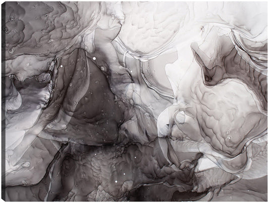 Pliegues de raso plateado - DP Gallery