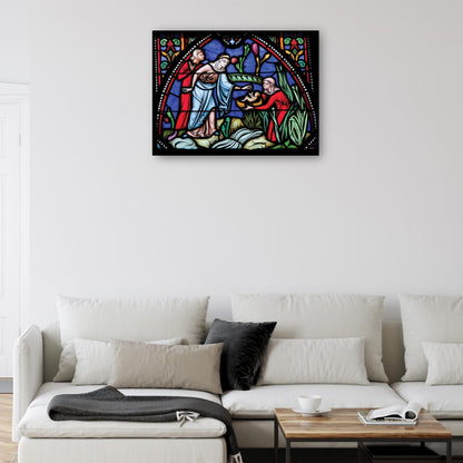 Vitral Moisés en el Nilo - DP Gallery