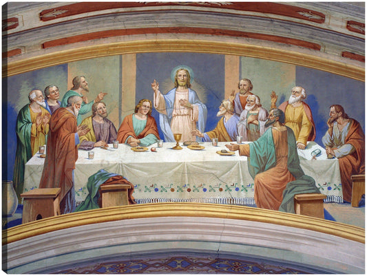 Fresco de la iglesia de la última cena - DP Gallery
