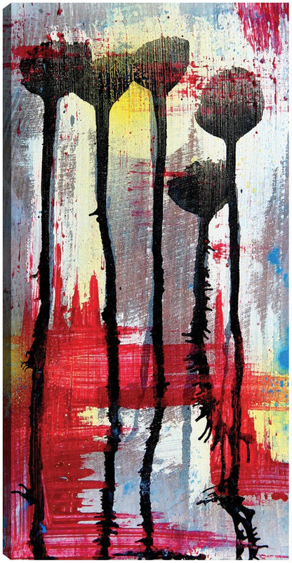 Flores negras fuera de lo abstracto - DP Gallery