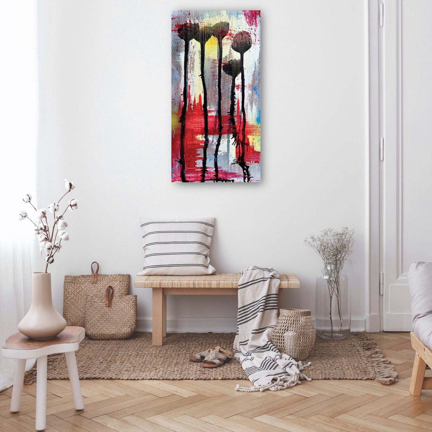 Flores negras fuera de lo abstracto - DP Gallery