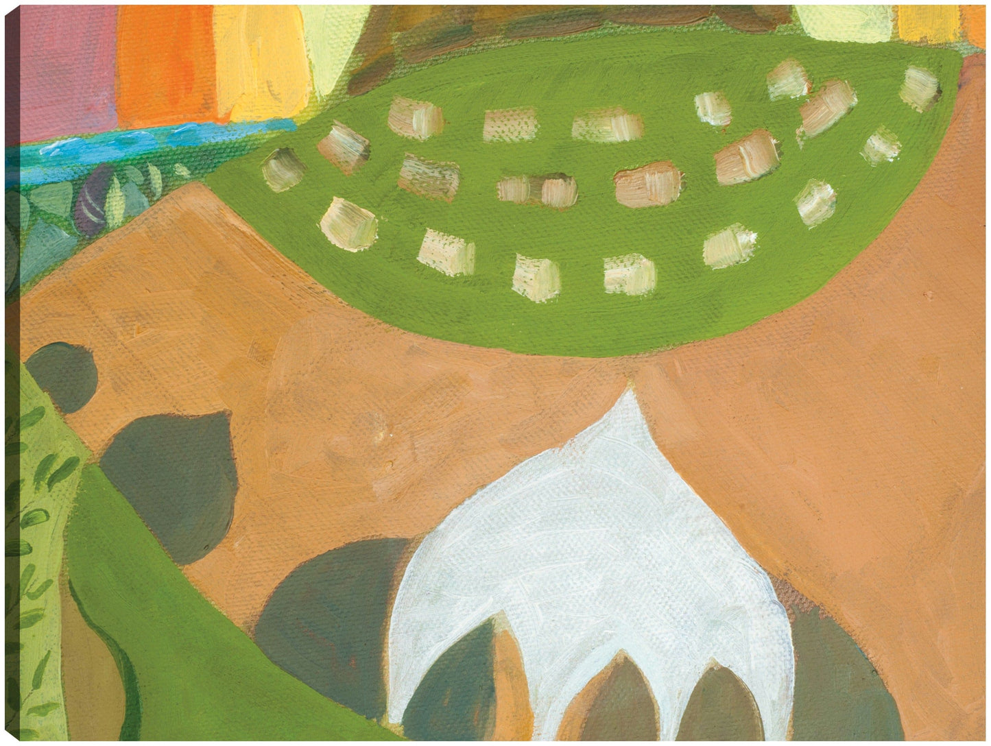 Paloma blanca aterrizada en el jardín - DP Gallery