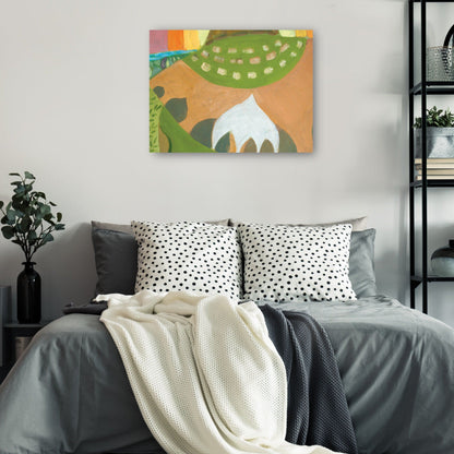 Paloma blanca aterrizada en el jardín - DP Gallery