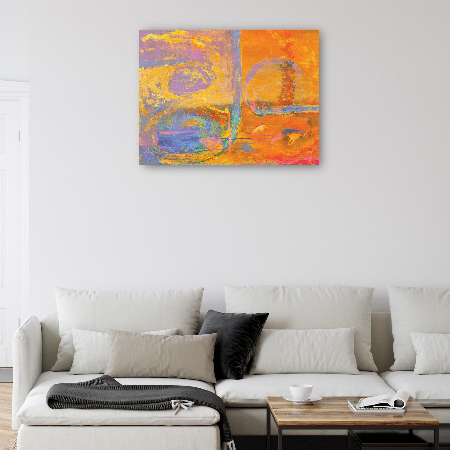 Puesta de sol y vides de uva - DP Gallery