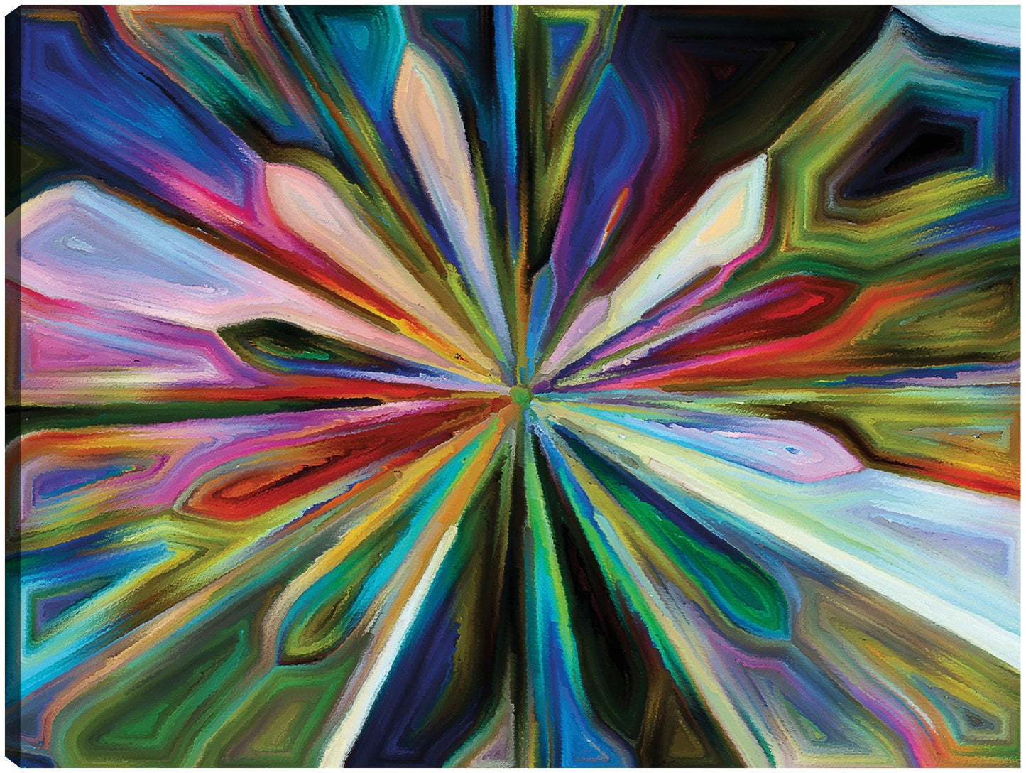 Flor de faceta fractal - DP Gallery