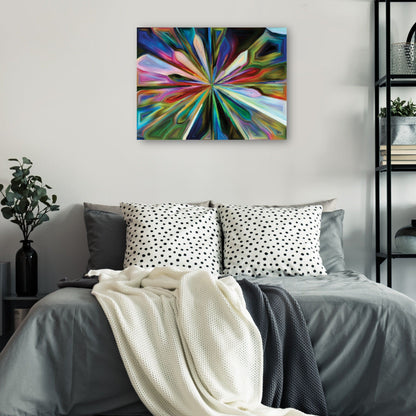 Flor de faceta fractal - DP Gallery