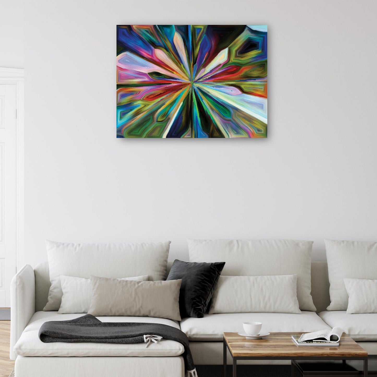 Flor de faceta fractal - DP Gallery