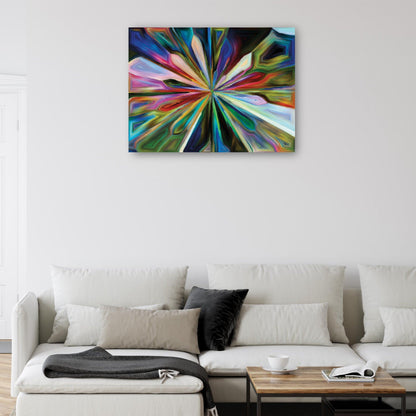 Flor de faceta fractal - DP Gallery