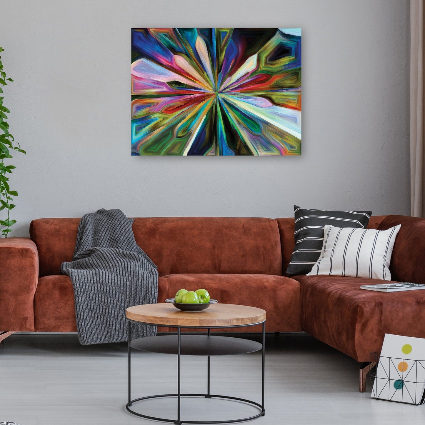 Flor de faceta fractal - DP Gallery