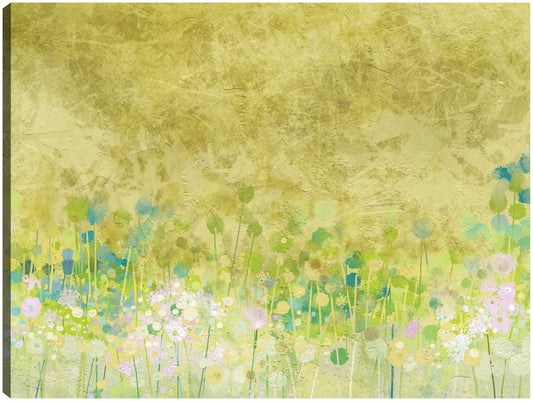 Abstracción de campo de flores suaves - DP Gallery