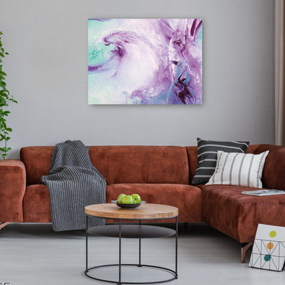 Pliegues De Satén Violeta Profundo - DP Gallery