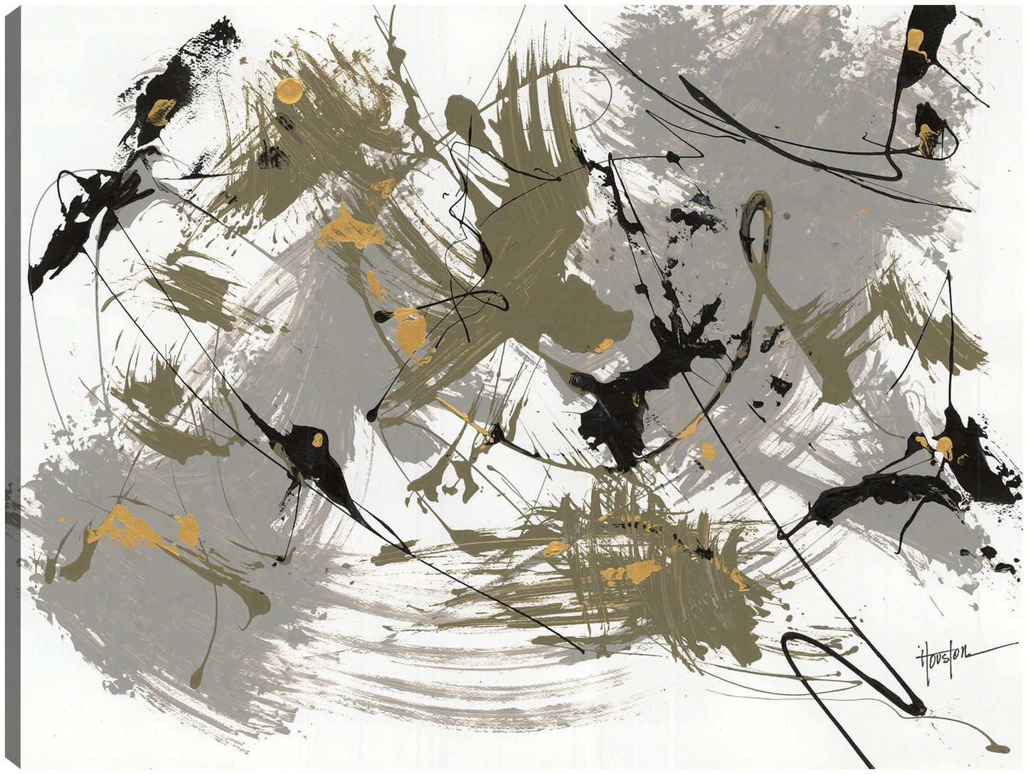 Negro y dorado 1 - Dan Houston