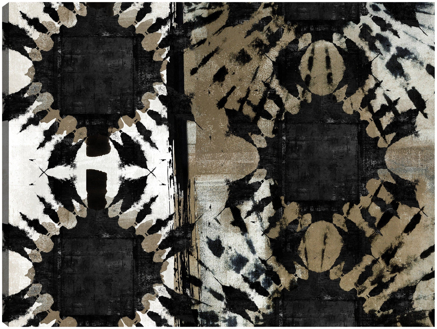 Tribal Flor Neutral Horizontal - Nikki Chu