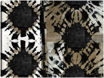 Tribal Flor Neutral Horizontal - Nikki Chu