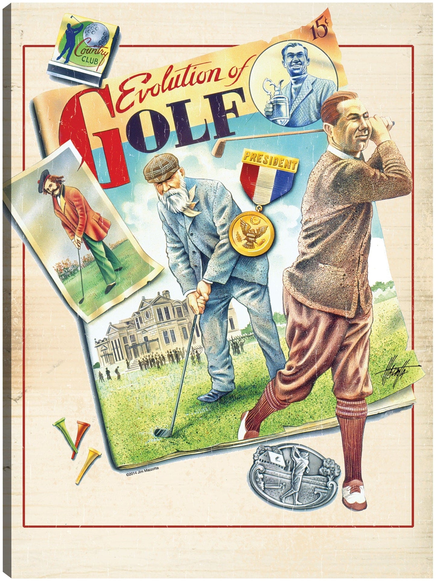 Evolución del Golf - James Mazzotta