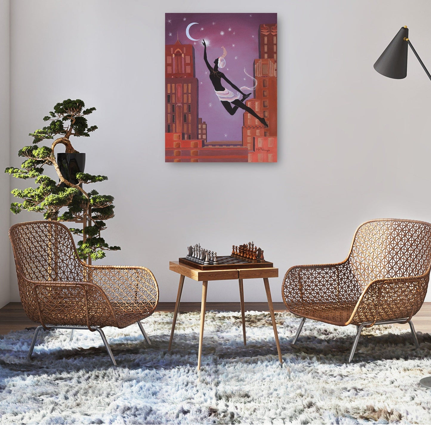 Planeador Art Deco - Judy Mastrangelo