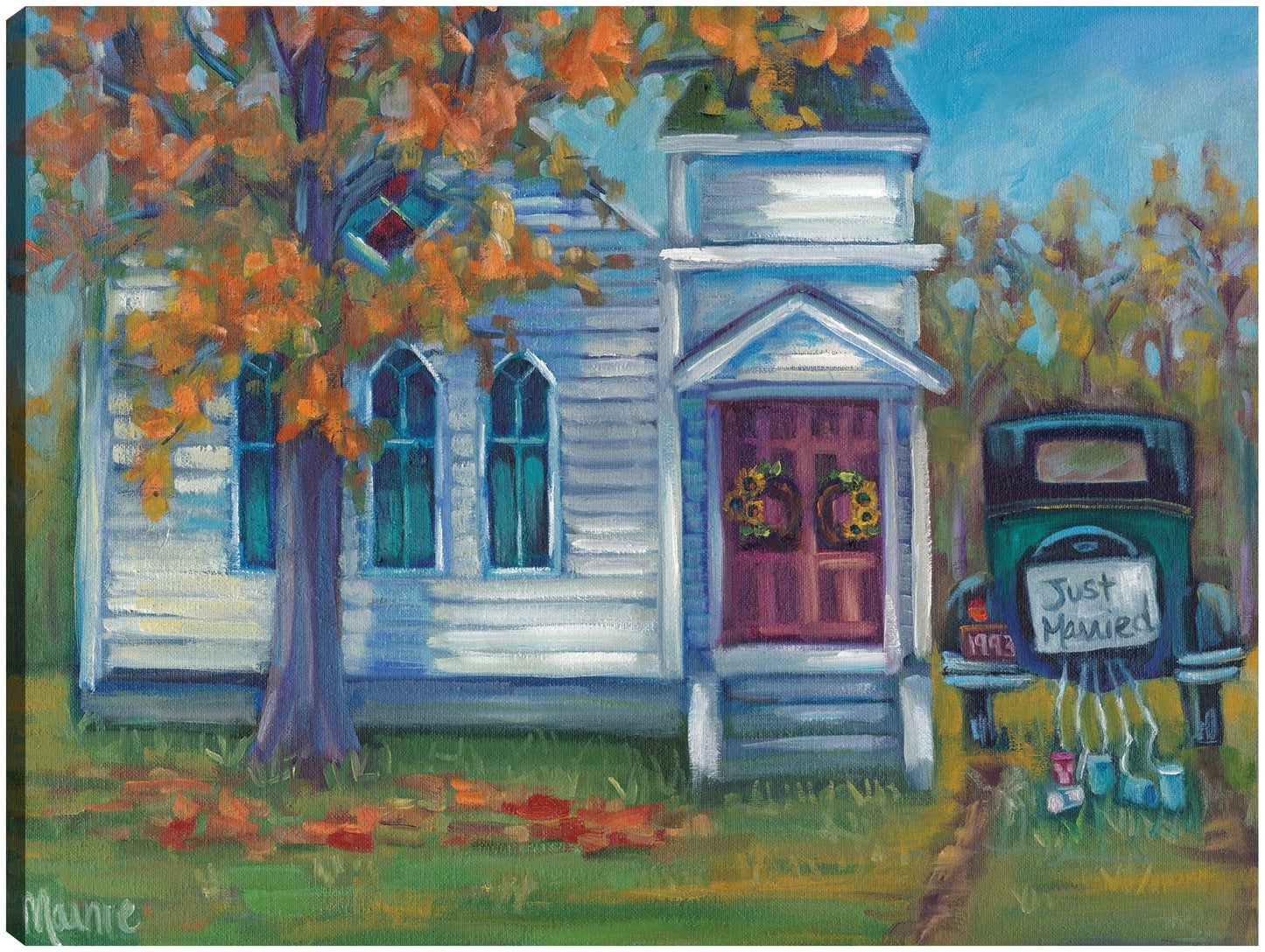 Otoño del dia de la boda - Marnie Bourque