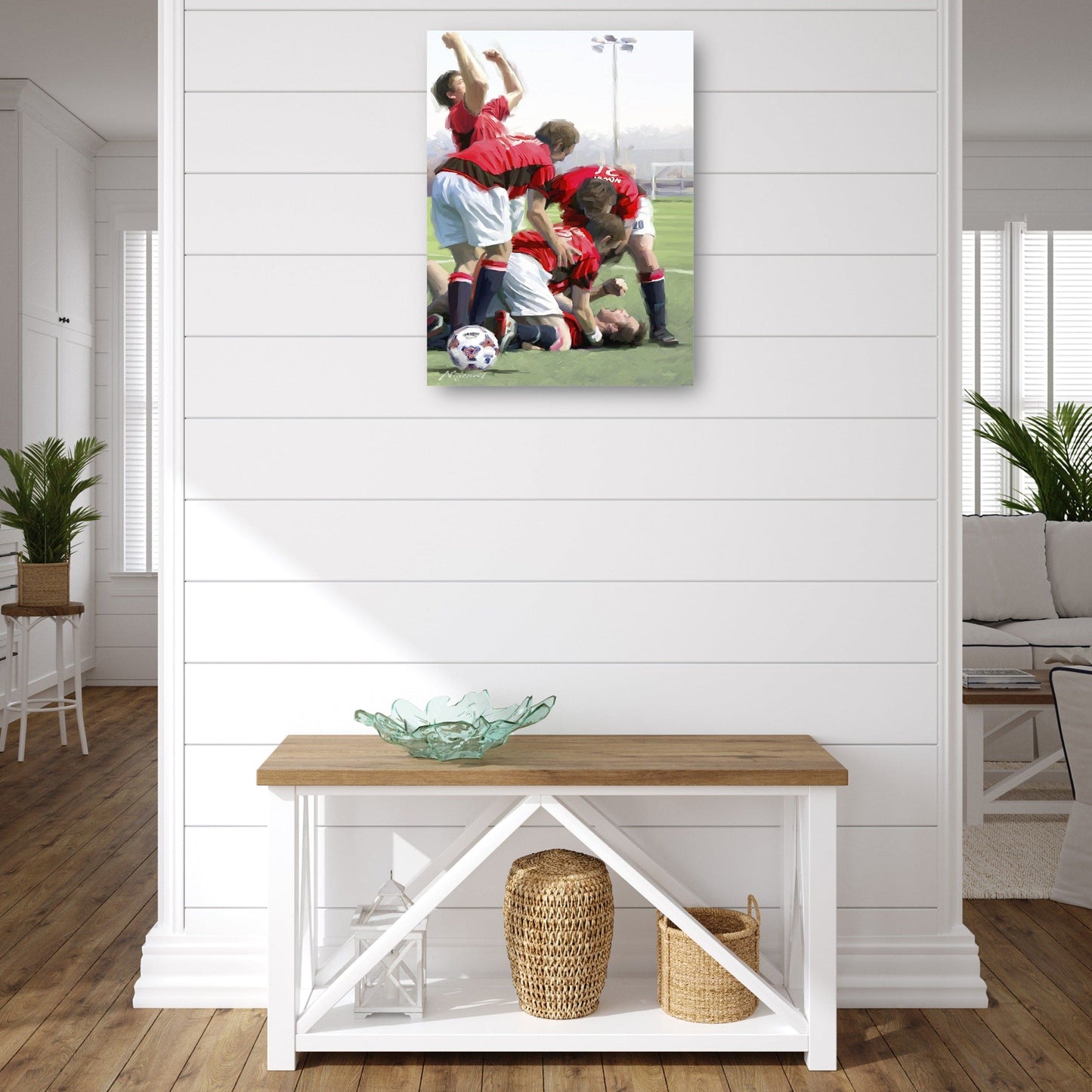 Celebración del fútbol - The Macneil Studio
