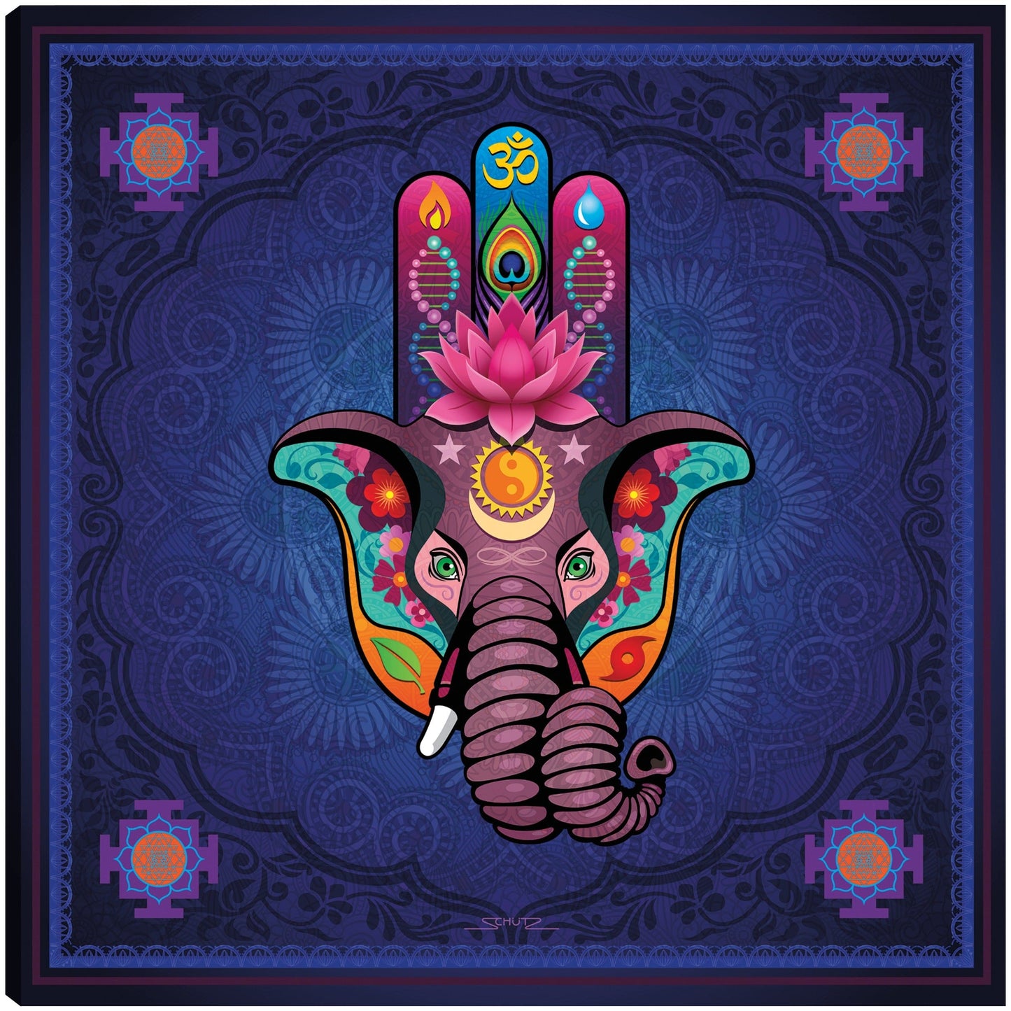 Hamsanesh - Mushroom Dreams Visionary Art