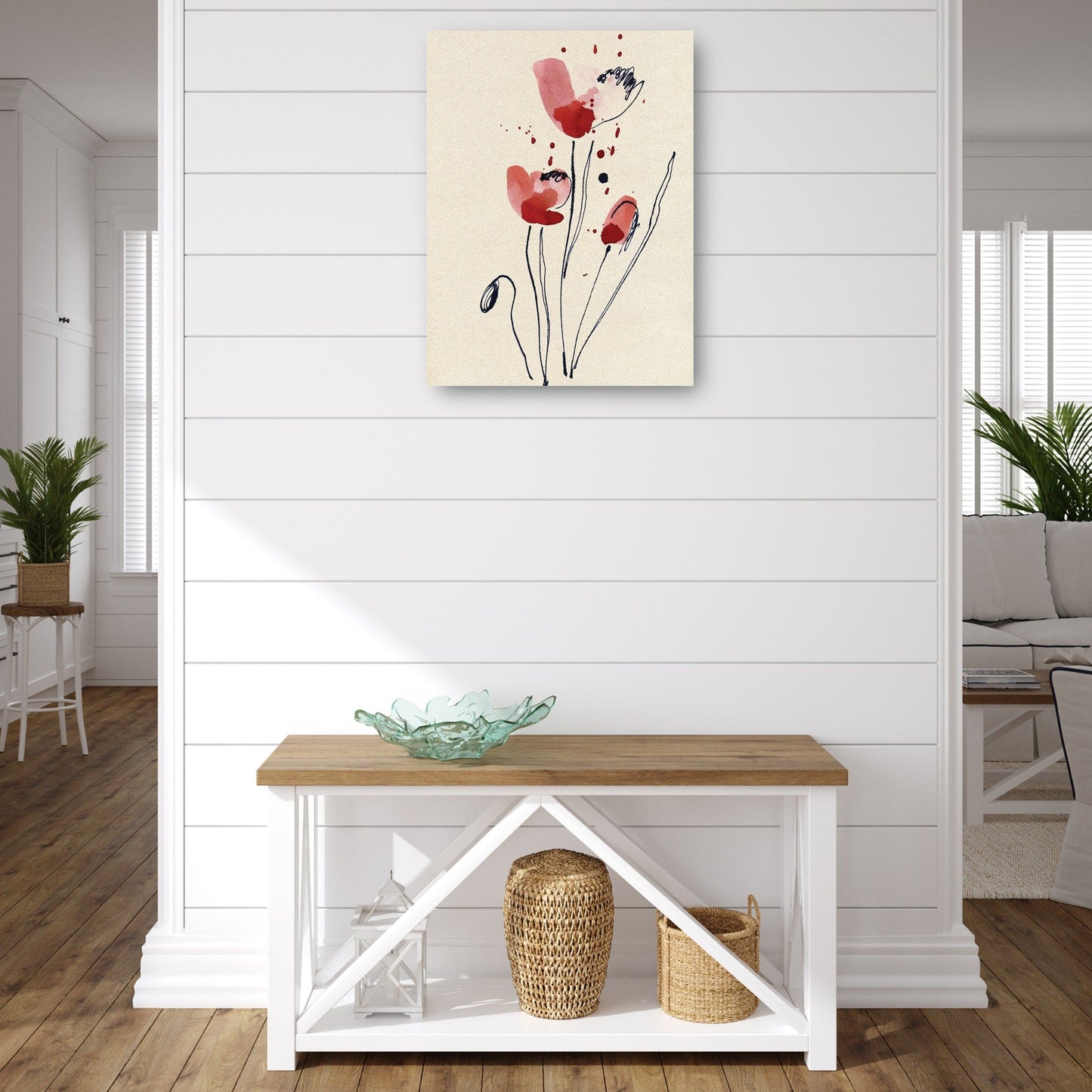 Salpicadura de amapolas rojas - DP Gallery